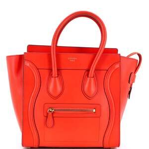 Celine Luggage Bag Smooth Leather Micro #247211C93B